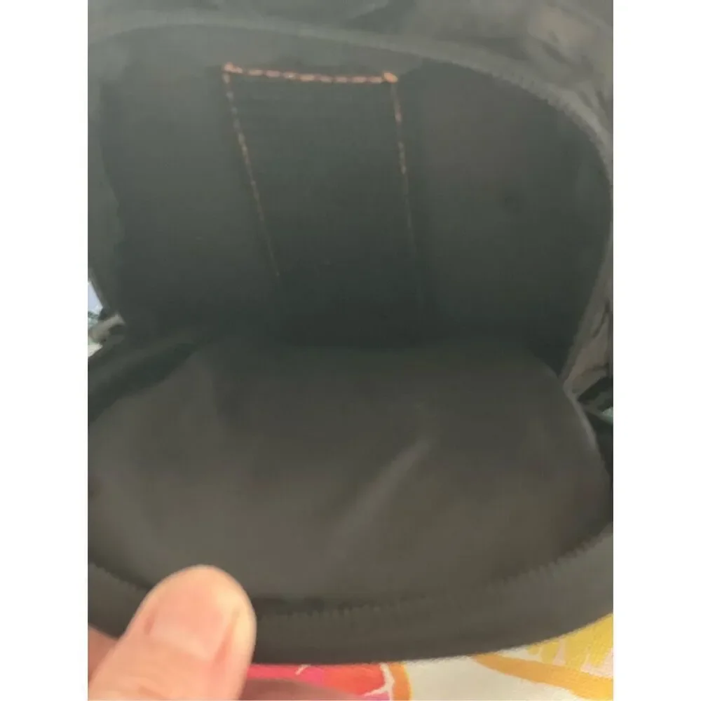 Amazon Basics Large DSLR Gadget Bag, Black with Orange Interior, Solid